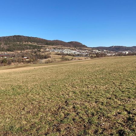Atemberaubender Ausblick Mit Premium-Wanderwegen Vor Der Haustuer Lejlighed Albstadt Eksteriør billede