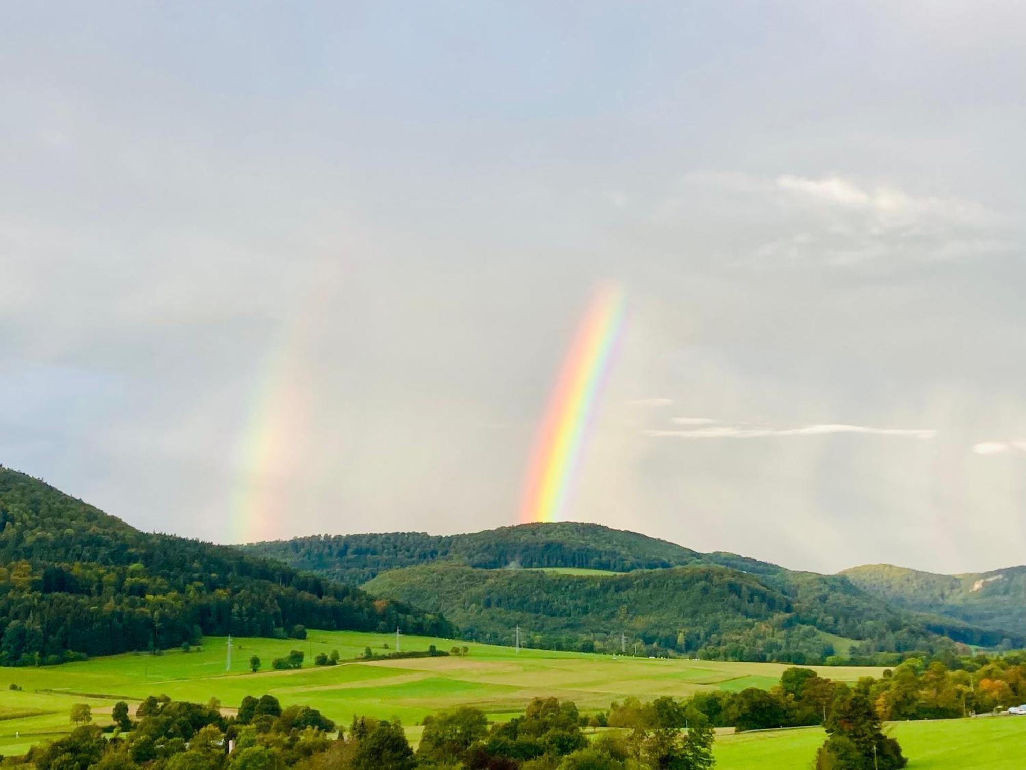 Atemberaubender Ausblick Mit Premium-Wanderwegen Vor Der Haustuer Lejlighed Albstadt Eksteriør billede